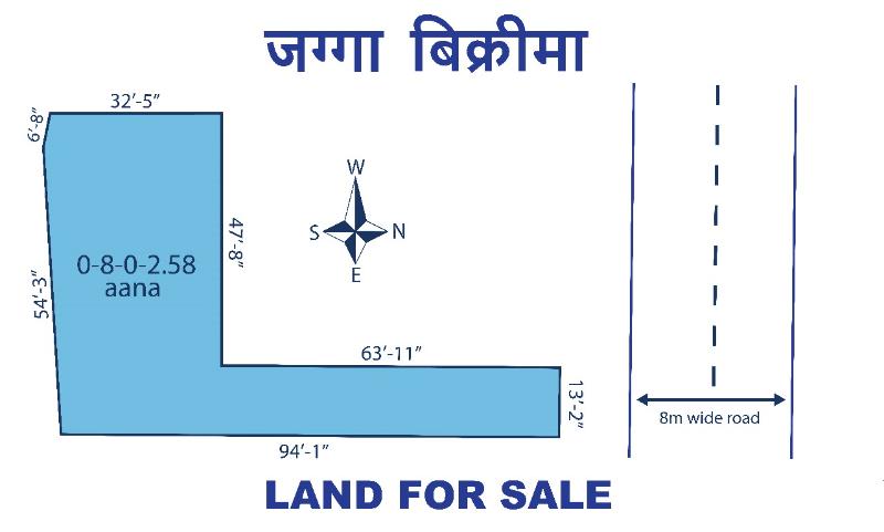 Deubachowk, Budhanilkantha Ma Aakarshak Ghaderi Bikrima : Land for Sale in Budhanilkantha, Kathmandu Thumbnail