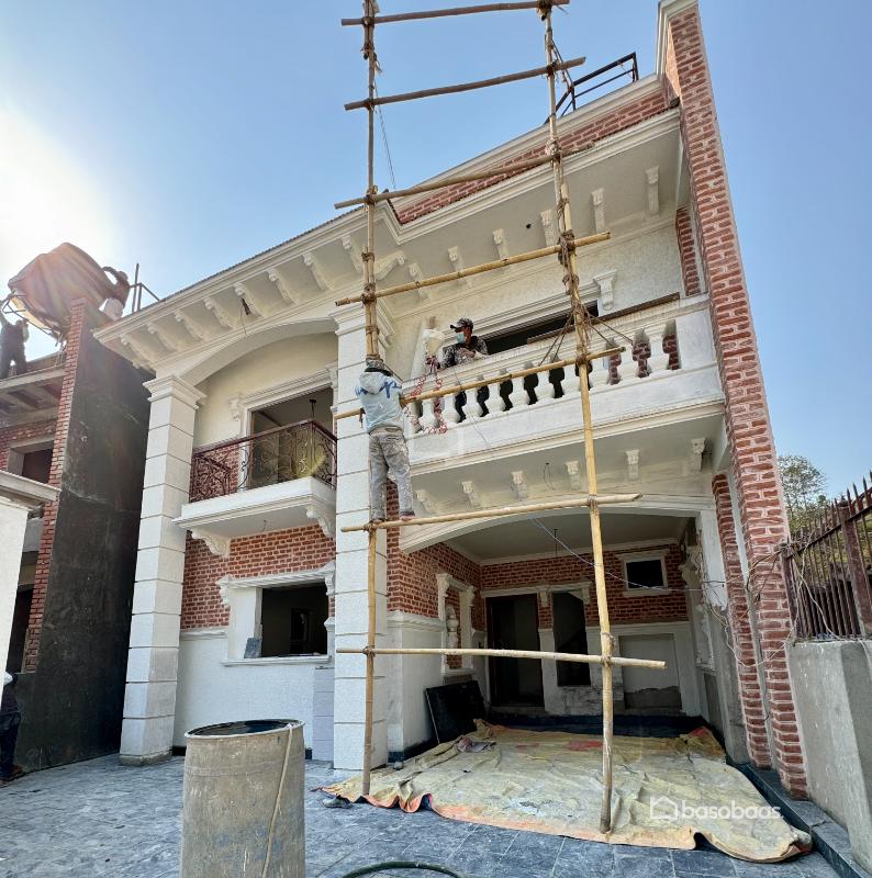 Semi-Bungalow House On Sale At Ganesh Chowk : House for Sale in Budhanilkantha, Kathmandu Thumbnail