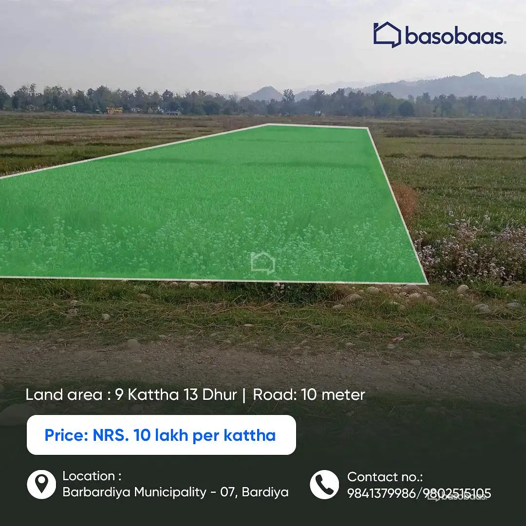Residential : Land for Sale in Thakurdwara, Bardiya Image 4