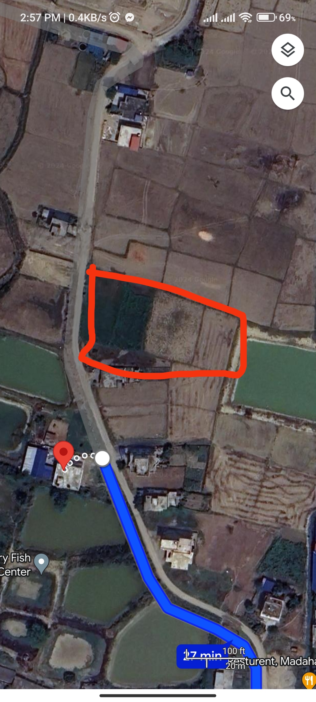 Approx 120 ft mohada Image 1