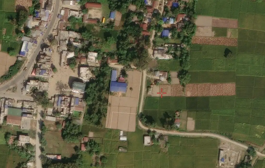 Land For sale including ,Godown and straight home  Image 1