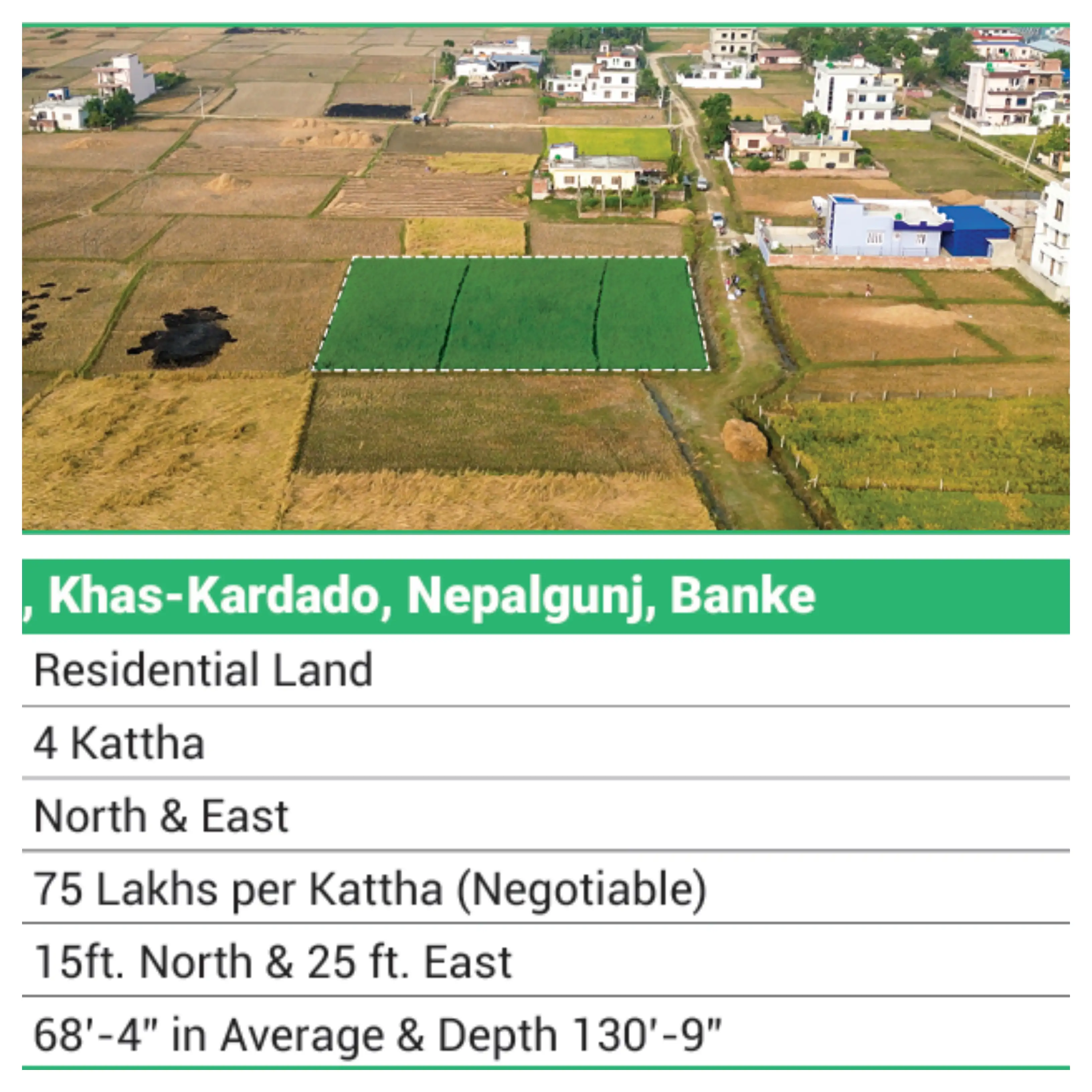 Land for sale: Nepalgunj, Banke- Khas, Karkado Image 4