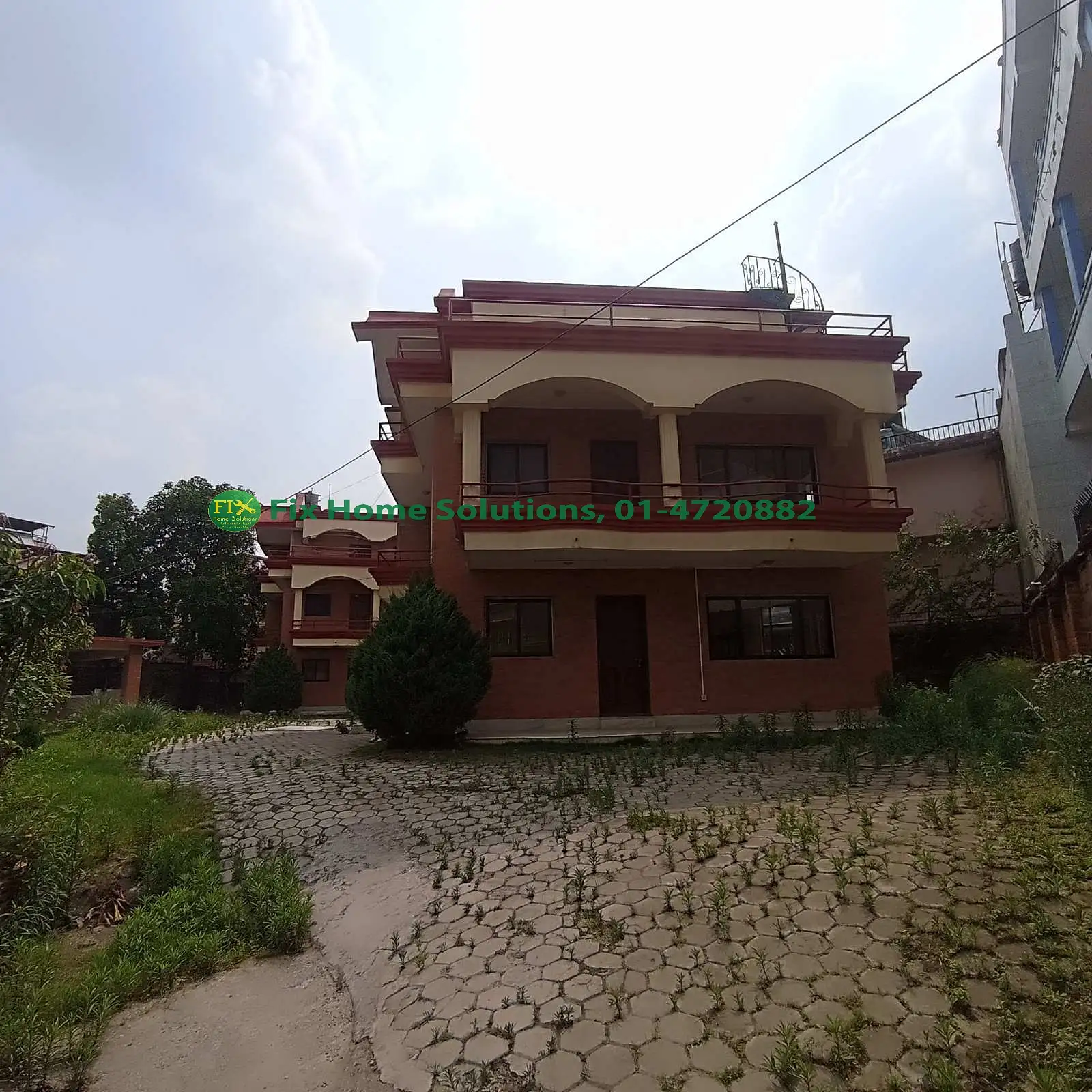 2 house with 2 ropani land rent at dhapasi  Image 1