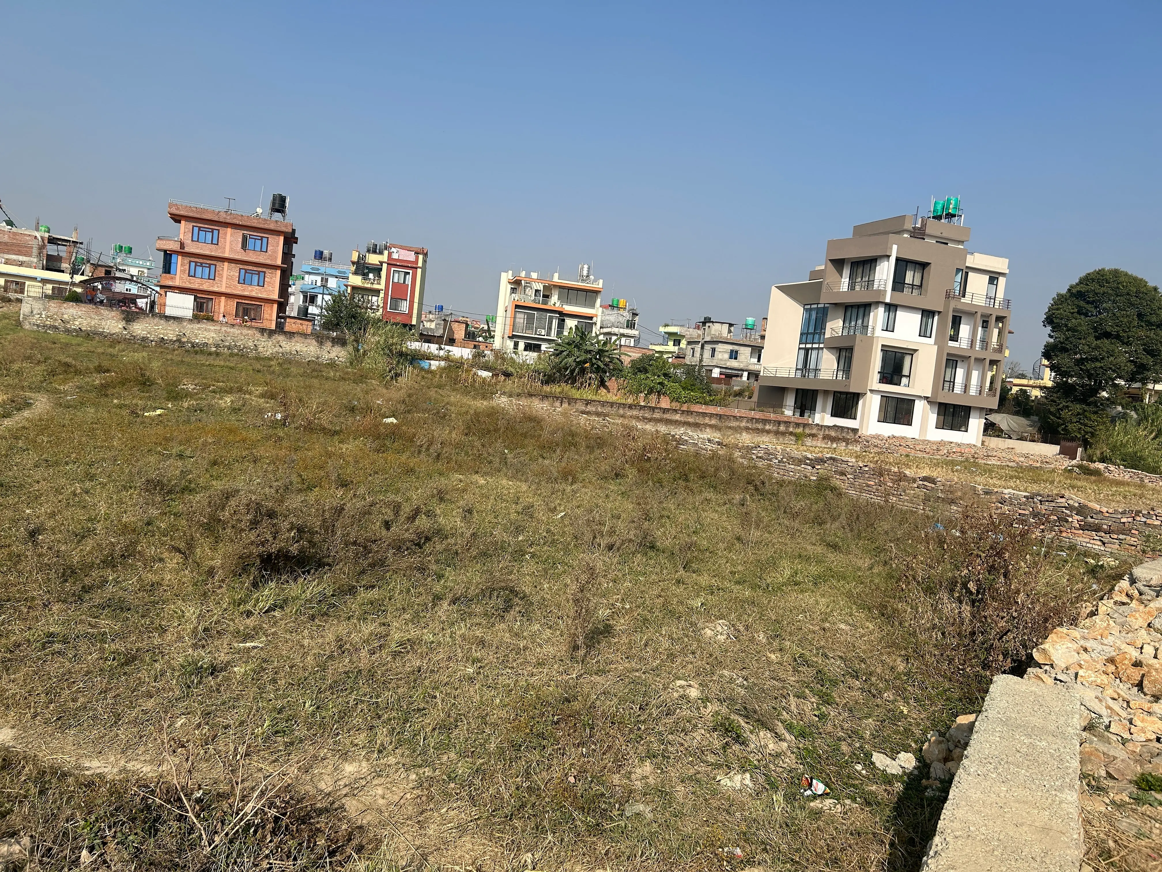 Huge commercial land for rent in Tikathali, Lalitpur. Thumbnail