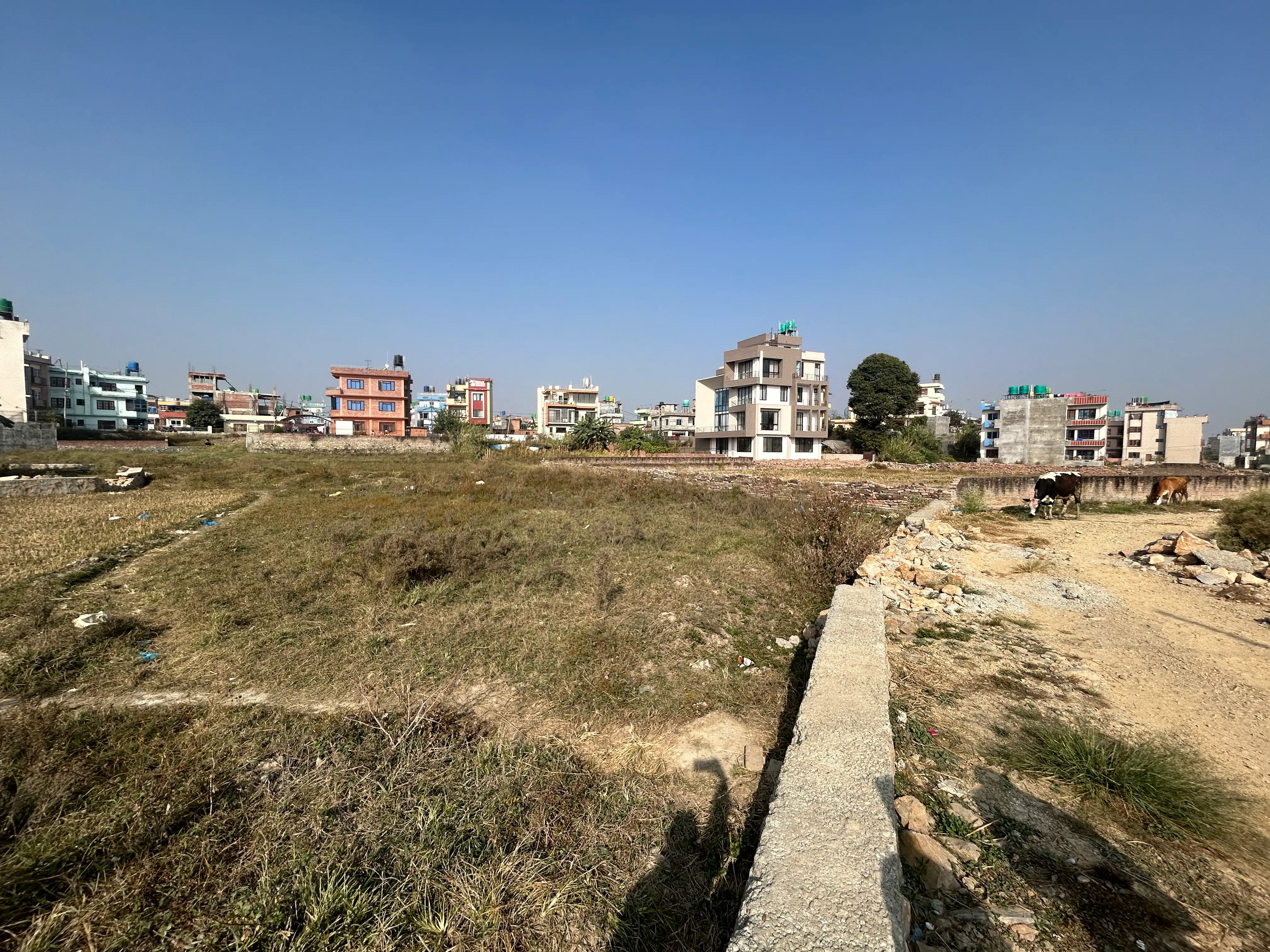 Huge commercial land for rent in Tikathali, Lalitpur. Image 1