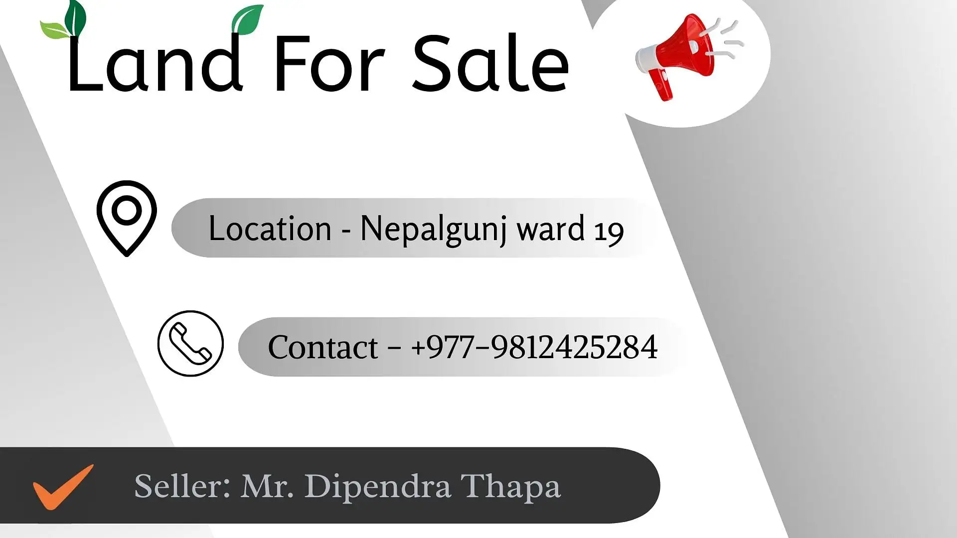 Land for sale Thumbnail