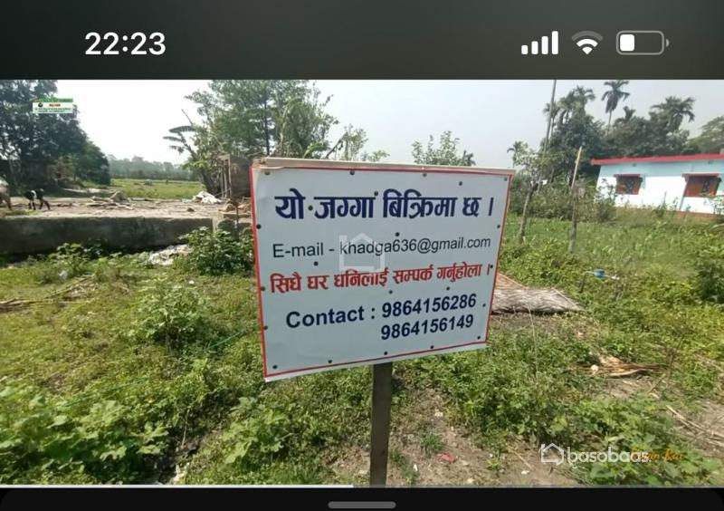 आलुको भाउमा जग्गा : Land for Sale in Bhadrapur, Jhapa Thumbnail