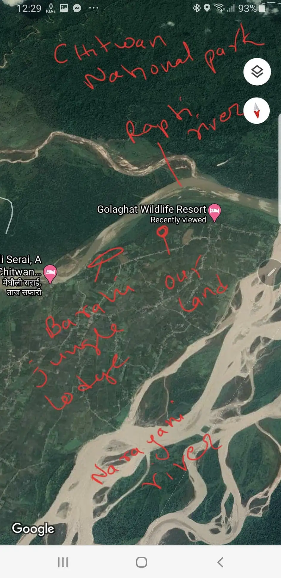 Flat land in Meghauli perfect for hotels and resorts Image 4