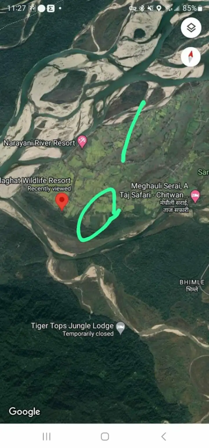 Flat land in Meghauli perfect for hotels and resorts Image 2