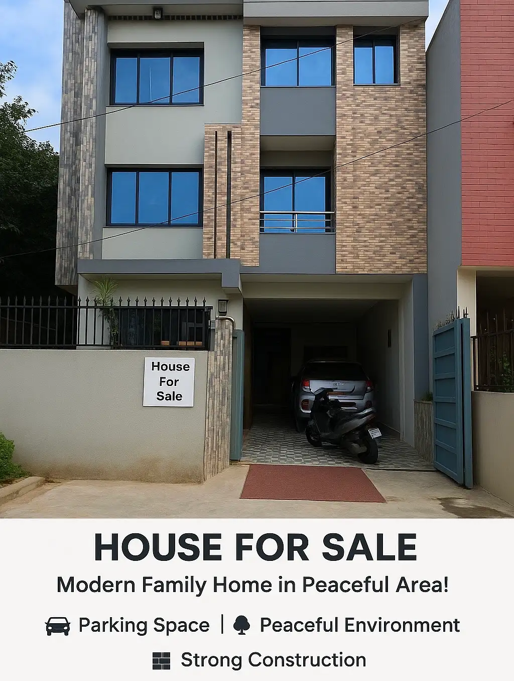 “Beautiful 3-Storey House for Sale on 4 Aana Land – Built in 2074 BS” Thumbnail